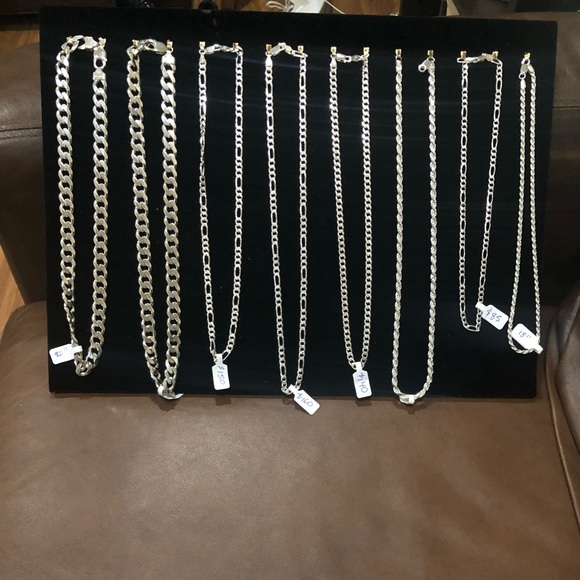 Men and Women 925 Sterling Silver Jewelry